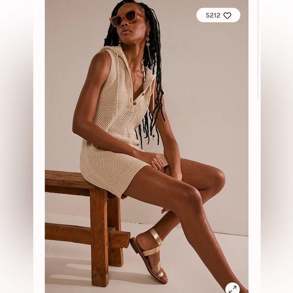 FREE PEOPLE Ainsley Sweater Mini NWT - Picture 4 of 13